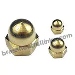 Brass Cap Nuts DIN 1587