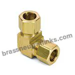Brass Compression Elbows