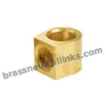 Brass Connector One Way