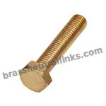 Brass Indented hex Bolts