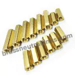 Brass Spacer Nuts