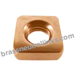 Brass Square Nut
