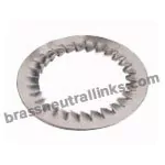 Serrated Washers Copper